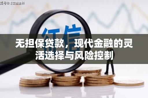 固原无担保贷款，现代金融的灵活选择与风险控制