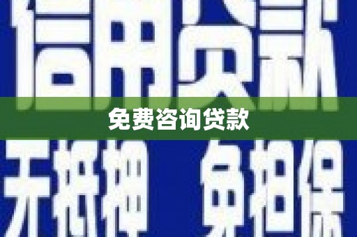 固原免费咨询贷款